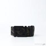 Fendi FF Print Black Belt - Photo 1