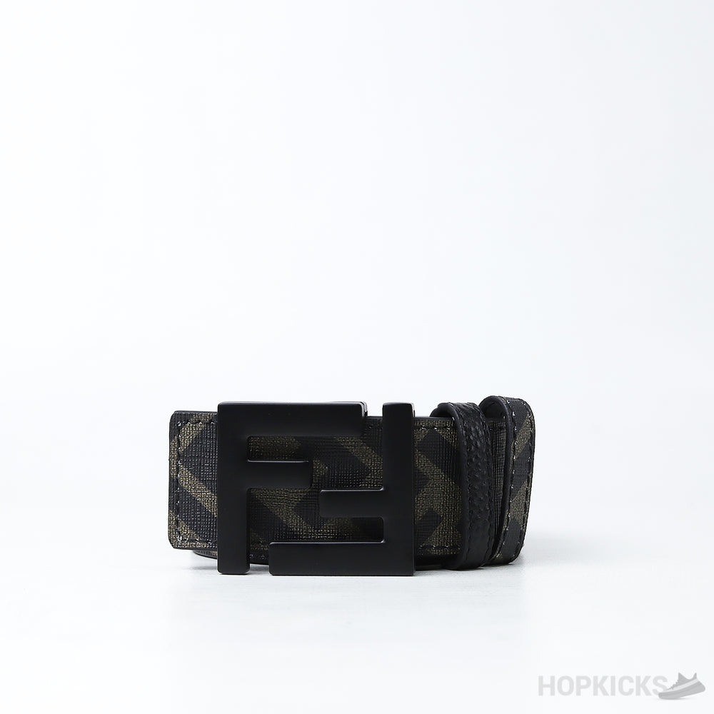Fendi FF Print Black Belt