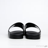 Bale*ciaga Pool Slide Black White - Photo 6