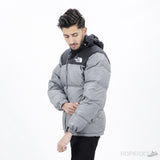 The North Face 1996 Retro Nuptse Jacket TNF Grey/ TNF Black (High-end Batch) - Photo 5