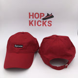Supreme Red Black box Logo Cap - Photo 4