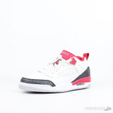 Air Jordan Spizike Low White Grey Red (Premium Batch) - Photo 2
