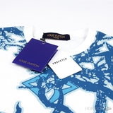 LV Graphic Cotton Short-Sleeved T-Shirt - Photo 8
