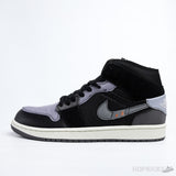 Air Jordan 1 Mid Craft Inside Out Black (Premium Plus Batch) - Photo 1
