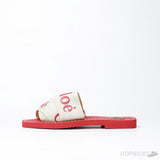 Chloe Ribbon Slipper Red (Premium Batch) - Photo 1