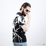 Celine Homme Tie-Dyed Logo Print T-Shirt - Photo 7