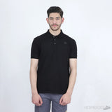 LV Plain Black Polo Shirt - Photo 1