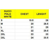 Gucci Web Collar White Polo Shirt - Photo 8