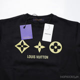 LV Front Monogram Black Sweatshirt (Dot Perfect) - Photo 8