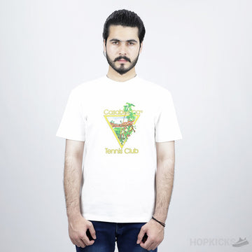 Casablanca Tennis Club White T-Shirt