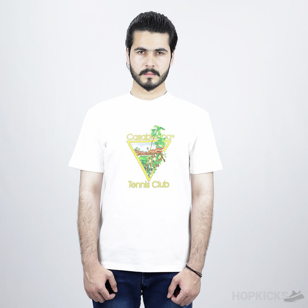 Casablanca Tennis Club White T-Shirt