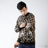 LV Monogram Embroidered Wool Crewneck (Dot Perfect) - Photo 4
