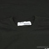 Off-White Olive Cotton Crew Neck T-Shirt (Economy Batch) - Photo 8