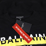 Balmain Fleece Black Sweatshirt (Economy Batch) - Photo 8