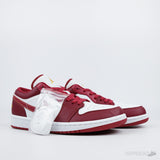 Air Jordan 1 Low Cardinal Red (Men's) - Photo 9