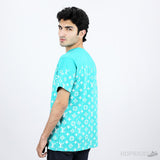 LV Monogram Gradient Cotton T-Shirt - Photo 8