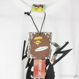 Bape Fighting Camo Ape White T-Shirt (Economy Batch) - Photo 8