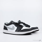 Air Jordan 1 Low Black White Grey - Photo 9
