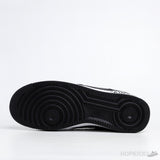 LV x Air Force 1 Low Trainer Sneaker Black White - Photo 9