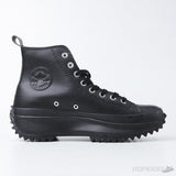 Converse Run Star Hike Hi Triple Black Leather - Photo 3