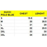 Gucci Web Collar Navy Polo Shirt - Photo 8