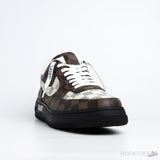LV x Air Force 1 Low Virgil Abloh Brown Black Sole - Photo 4