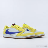 Air Jordan 1 Retro Low OG SP Travis Scott Canary (Premium Batch) - Photo 7