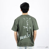 Cactus Jack Highest Tee Green [HOP Batch] - Photo 1