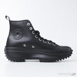 Converse Run Star Hike Hi Triple Black Leather - Photo 6