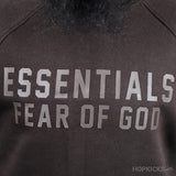 Fear of God Essentials Logo-Print Hoodie (Dot Perfect) - Photo 8