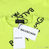 Balenciaga Paris Oversized Neon T-Shirt (Economy Batch) - Photo 8