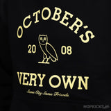 Octobers Very Own OVO Drake Collegiate Pull Over Hoodie - Large - Black - Photo 8