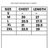 Bape Big Baby Milo Tee Black - Photo 5