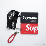 Supreme Card Holder With Hook Keychain - Photo 1