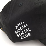 Anti Social Social Club Black Cap - Photo 4