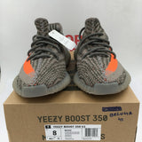 Yeezy Boost 350 grey/solar red [ DOT PERFECT VERSION ] - Photo 8
