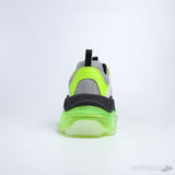 Bale*ciaga Triple S Lime Sole White and Green with Air Cushion - Photo 5