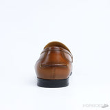 Gucci Jordaan Leather Loafer Brown - Photo 4