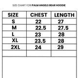 Palm Angels Bear Hoodie Black Multi - Photo 5
