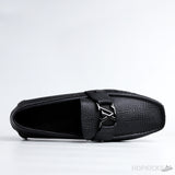 LV Monte Carlo Moccasin Black Crocodile Loafer - Photo 4