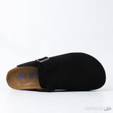 Birkenstock Boston Black Footbed (Dot Perfect) - Photo 3