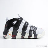 Nike Air More Uptempo GS Hoops Black Red Grey (Premium Batch) - Photo 3