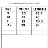 Marcelo Burlon Wing Black Orange T-Shirt - Photo 5