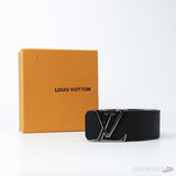 LV Monogram Black Belt - Photo 5