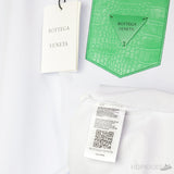 Bottega Veneta Green Logo Light Blue T-Shirt - Photo 4