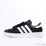 Team Court Trainers Black White - Photo 1