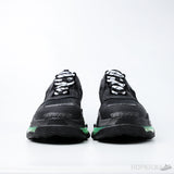 Bale*ciaga Triple S 'Black Green' (Dot Perfect) - Photo 6