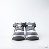 Nike Air Force 1 Mid Grey Black White (Premium Plus Batch) - Photo 6