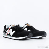 New Balance 574 Black Grey White (Premium Batch) - Photo 7