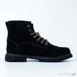 Timberland Lugz Mantle Hi Flat Heel Lace Up Boots Black (Premium Plus Batch) - Photo 3